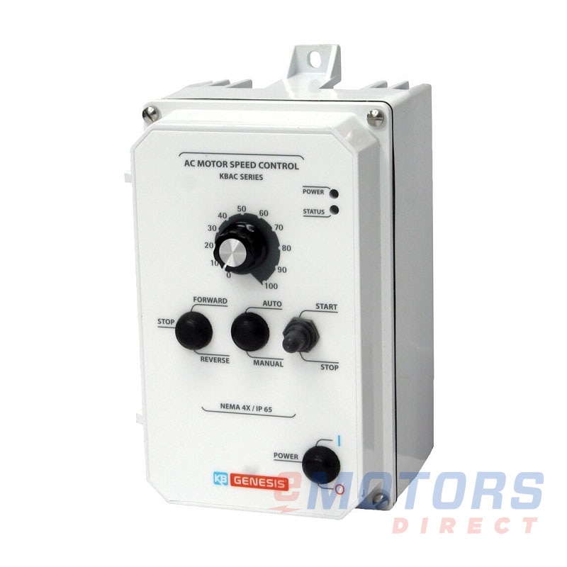 KB KBAC24D White 1HP 230V (9988) eMotors Direct